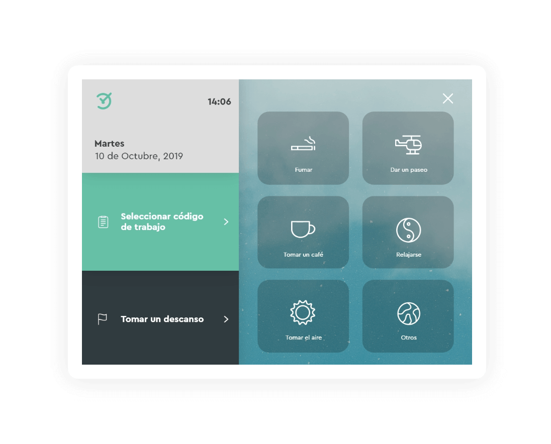 Marca pausas tablet-para-fichar