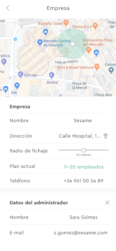 Sesame App Hola Usuario