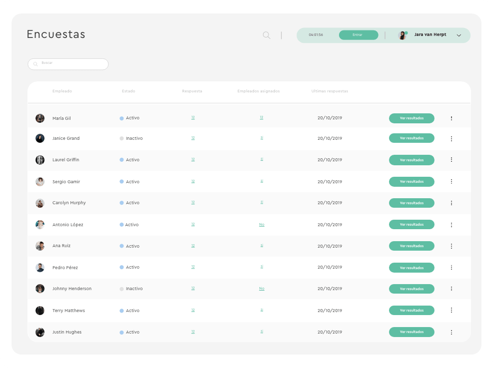 Software de encuestas de cultura empresarial